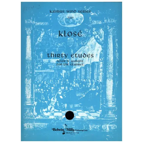 Thirty etudes after h. Aumont for the clarinet