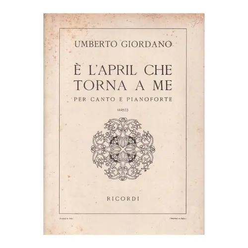 È L'April Che Torna a Me