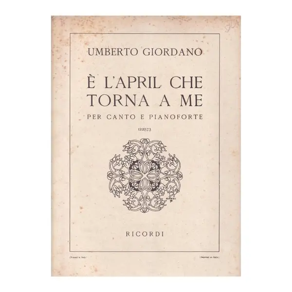 È L'April Che Torna a Me