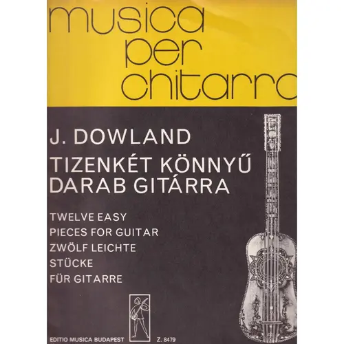 Tizenket Konnyu - Twelwe Easy Pieces For Guitar
