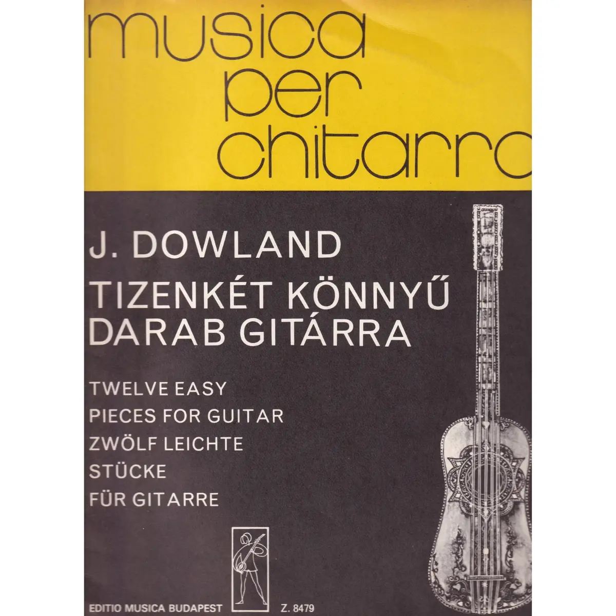 Tizenket Konnyu - Twelwe Easy Pieces For Guitar