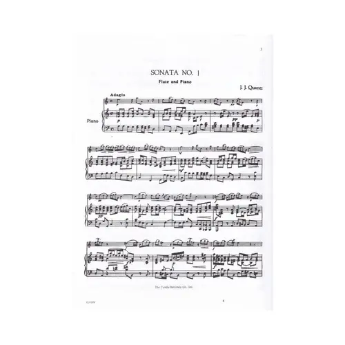 Sonata N.1 In A Minor  (Flauta)