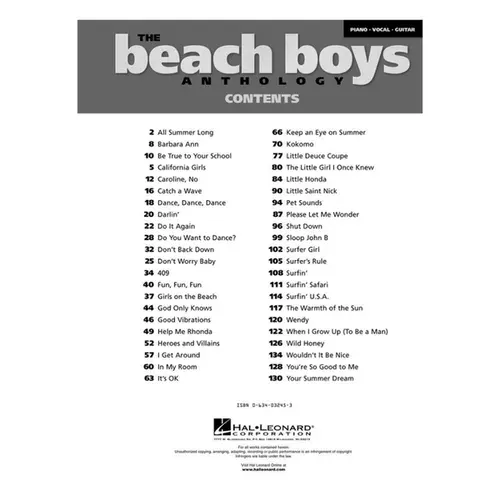 The Beach Boys Anthology