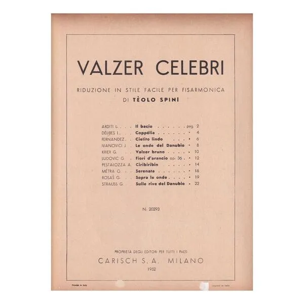 Valzer Celebri
