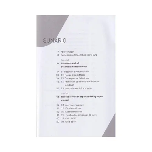 Fundamentos de Harmonia e análise musical