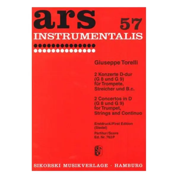 2 Concertos in D for Trumpet, Strings and Continuo