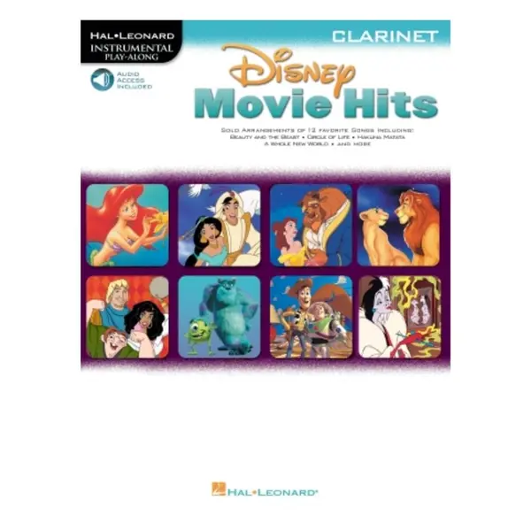 Disney Movie Hits for Clarinet Play Along with a Full Symphony Orchestra!