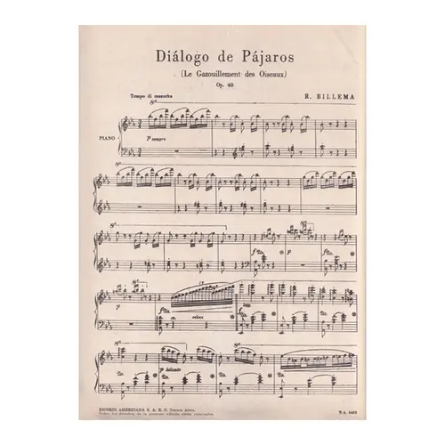 Diálogo de Pássaros - Op.48