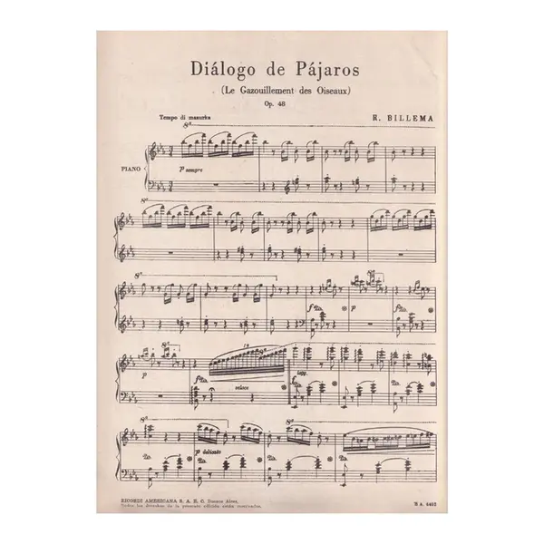 Diálogo de Pássaros - Op.48