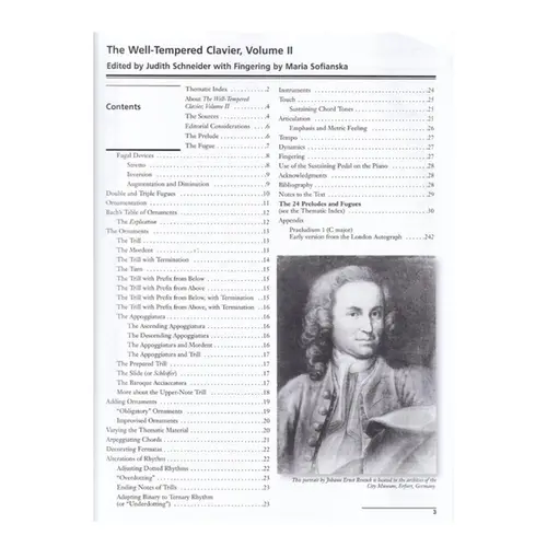 J. S. Bach: The Well-Tempered Clavier, Vol. II -Alfred Masterwork Editons