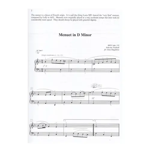 J. S. Bach: First Book for Pianists - Alfred Masterwork Editons