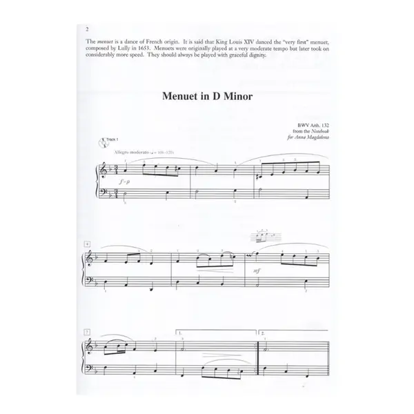 J. S. Bach: First Book for Pianists - Alfred Masterwork Editons