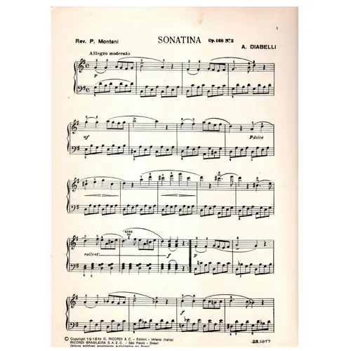 Sonatina Op.168 N.2