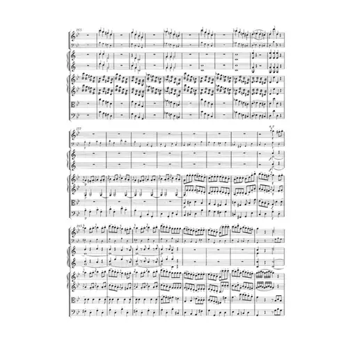 Symphony In G Minor N.25 KV 183 - score
