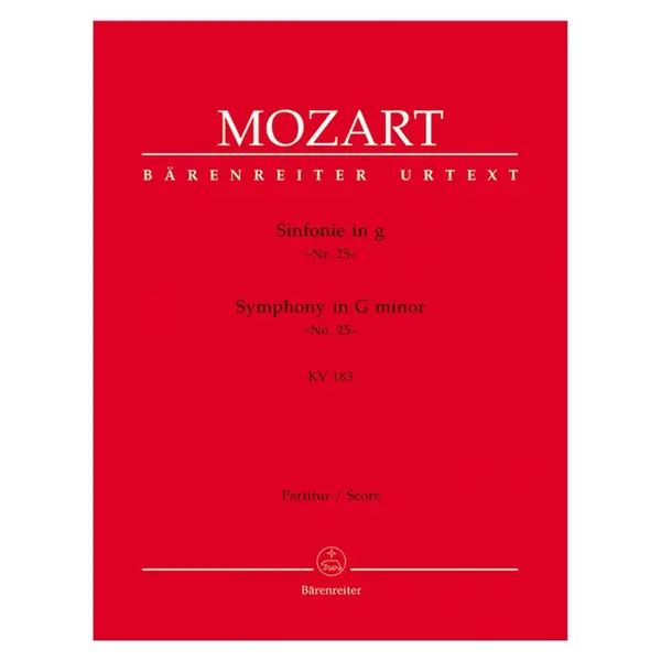 Symphony In G Minor N.25 KV 183 - score