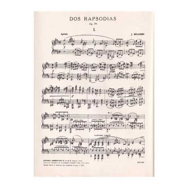 2 Rapsodias Op.79