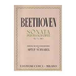 Sonata per Pianoforte op 7 in Mi B