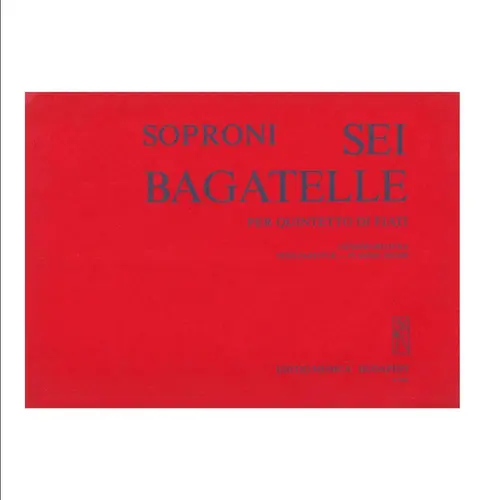Sei Bagatelle Per Quintetto Di Fiati (regente)