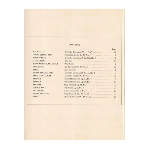 Pianist's Digest of Modern Music Vol 2