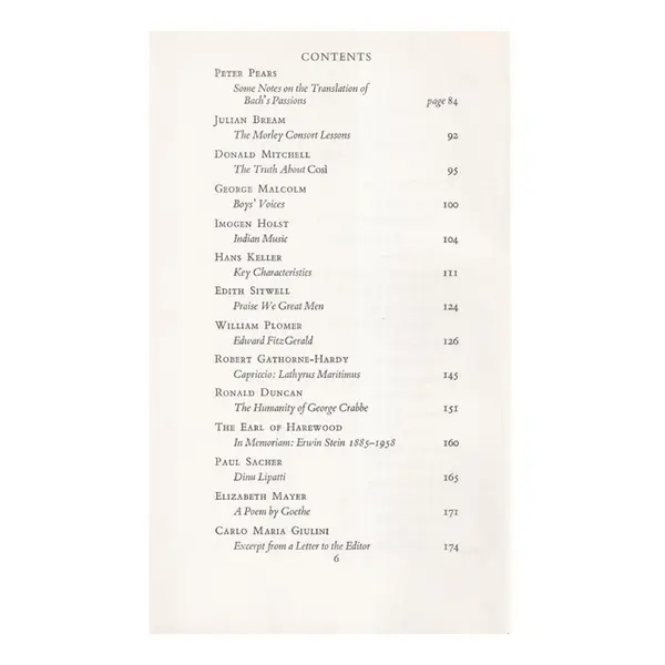 Tribute to Benjamin Britten on His Fiftieth Birthday