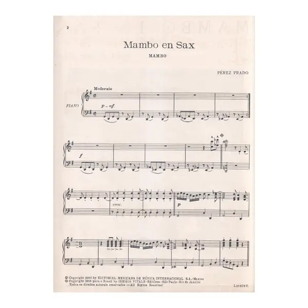 Mambo em Sax - Mambo