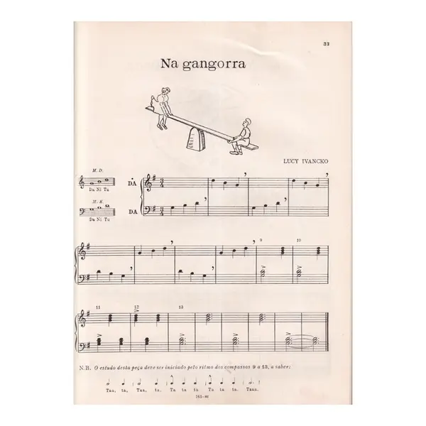 DA - NI - TU - Nova Iniciação Pianístico - Musical - Livro do Aluno