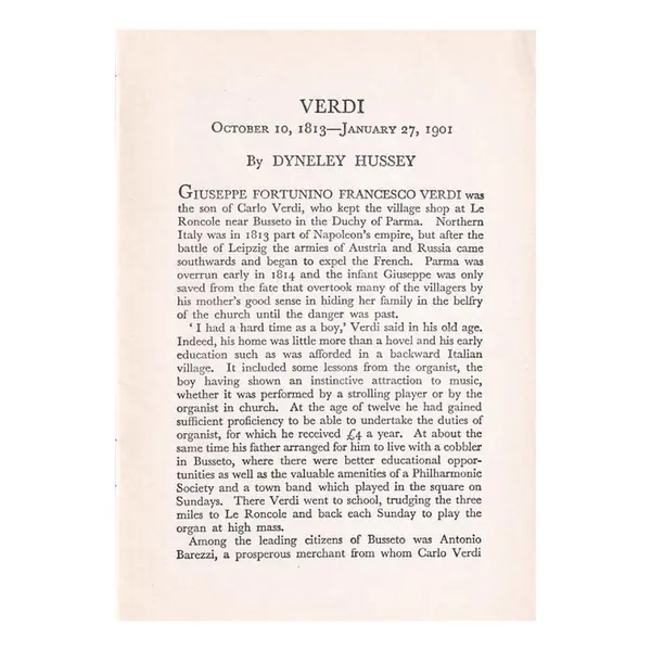 Verdi Novello Short Biographies