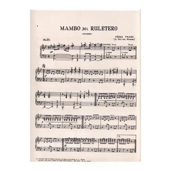 Mambo del ruletero - Mambo