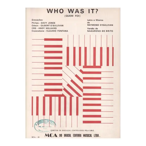 Who Was It?
