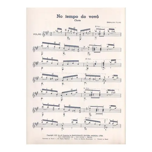 No Tempo Do Vovô - Chotes - Exemplar Antigo