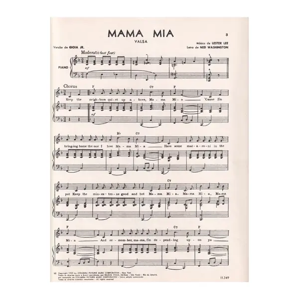 Mama mia - Valsa