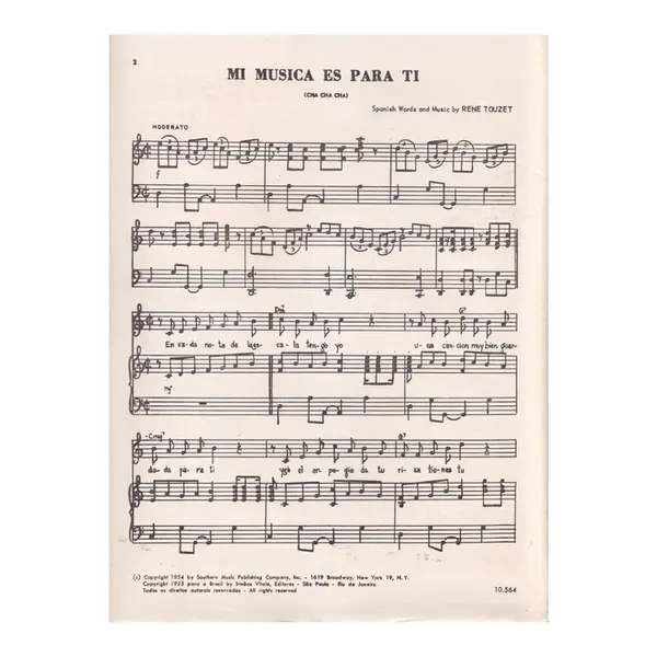 Mi Música es para ti - Mambo cha cha cha