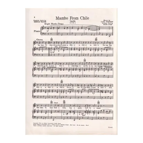 Mambo from chile - Mambo