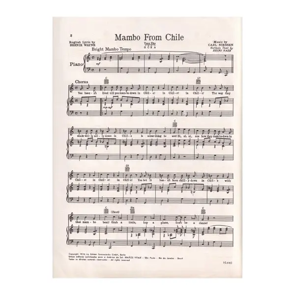 Mambo from chile - Mambo