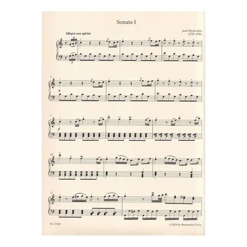 Six Easy Sonatas for Keyboard