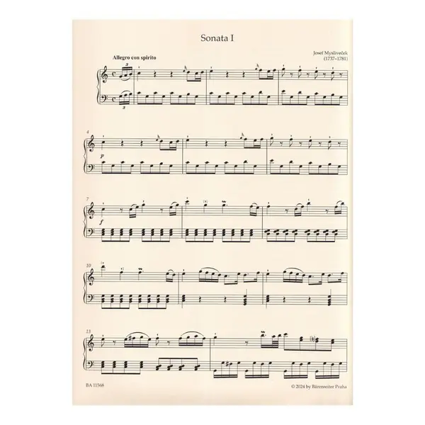 Six Easy Sonatas for Keyboard