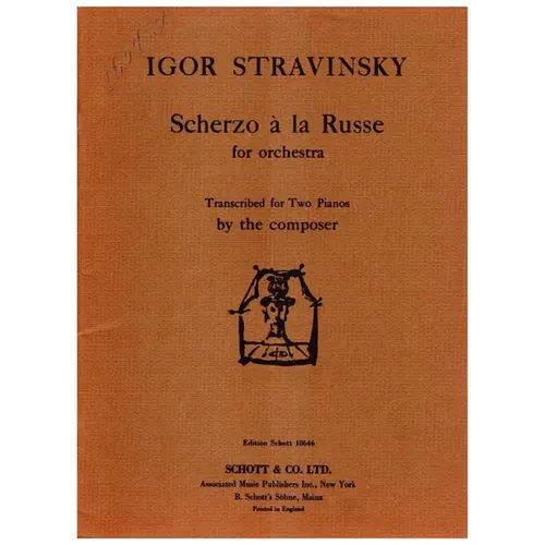 Scherzo a la Russe for orchestra