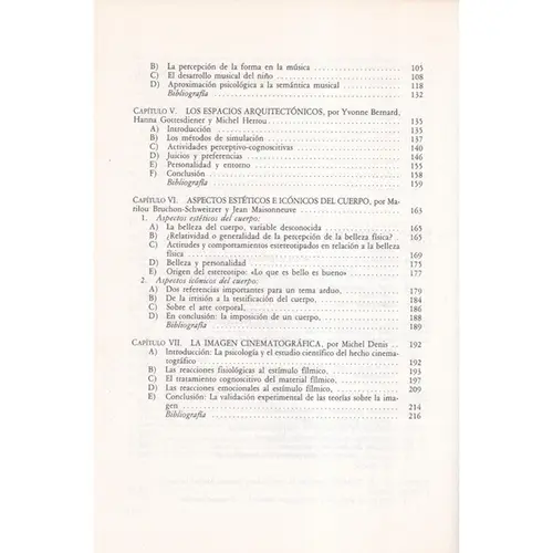 Psicologia del Arte Y de La Estetica