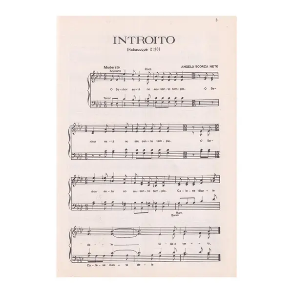 O Senhor é o meu Cântico Vol.1