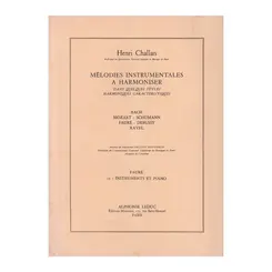 Mélodies instrumentales a harmoniser n.12 - Fauré - Instruments et Piano
