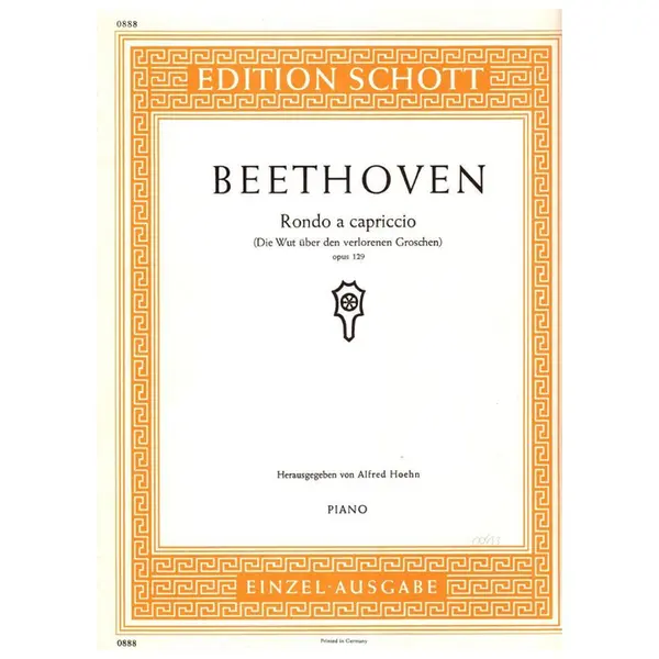 Rondo A Capriccio - Op.129