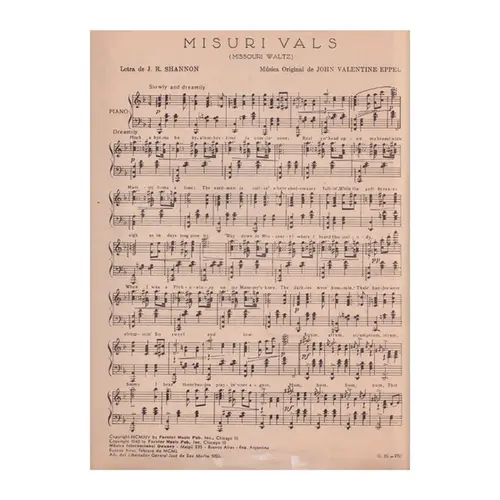Misuri Vals - Missouri Waltz