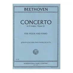 Concerto In D Major For Violin - Op.61