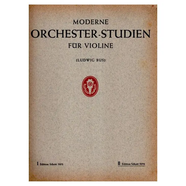 Moderne Orchester-Studien Fur Violine - Vol.2