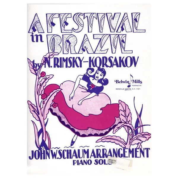 A Festival in Brazil - Piano Solos