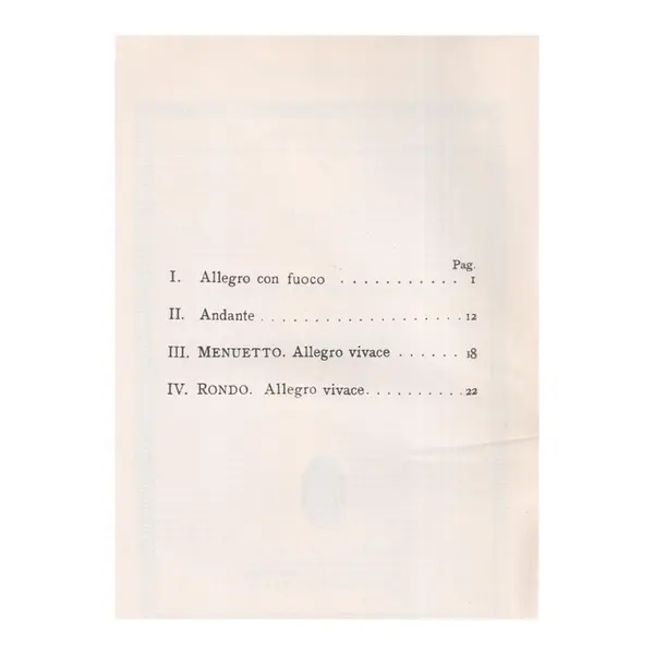 String Quartet E Dur  Op.125 N.2