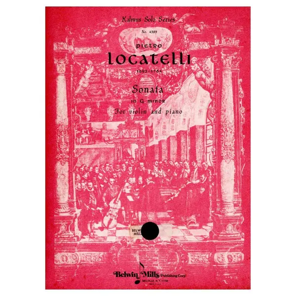 Sonata in G minor for violin and piano
