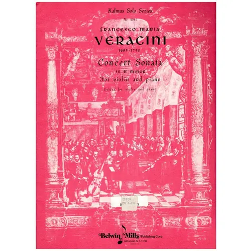 Concert Sonata in e minor for Violin and Piano