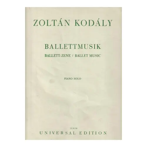 Ballettmusik - piano