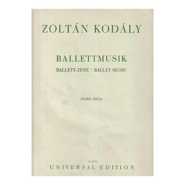 Ballettmusik - piano